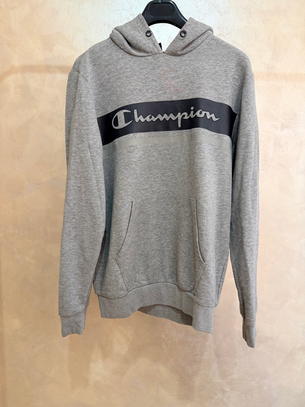 Felpa Champion Con Cappuccio Grigia M