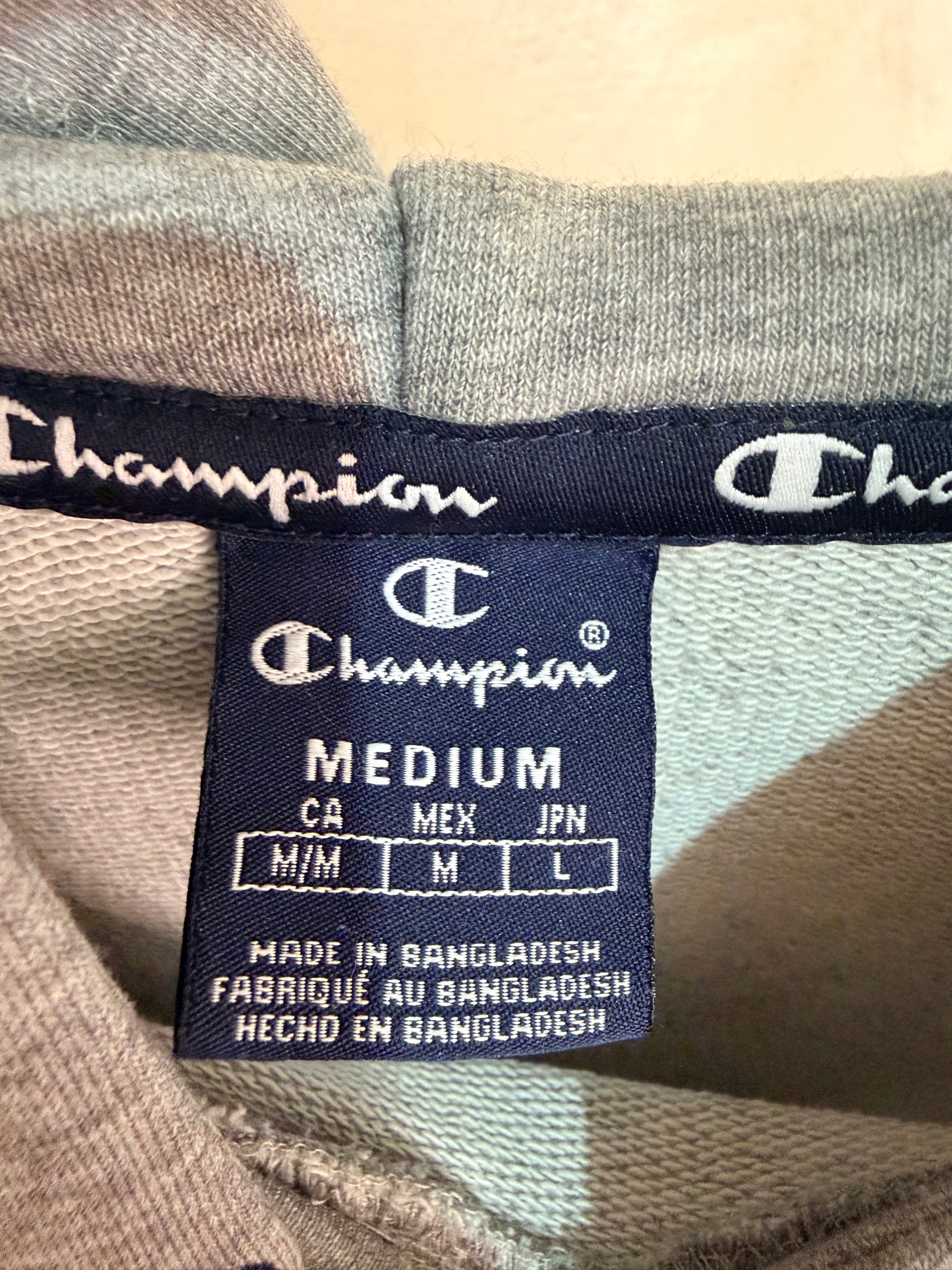 Felpa Champion Con Cappuccio Grigia M