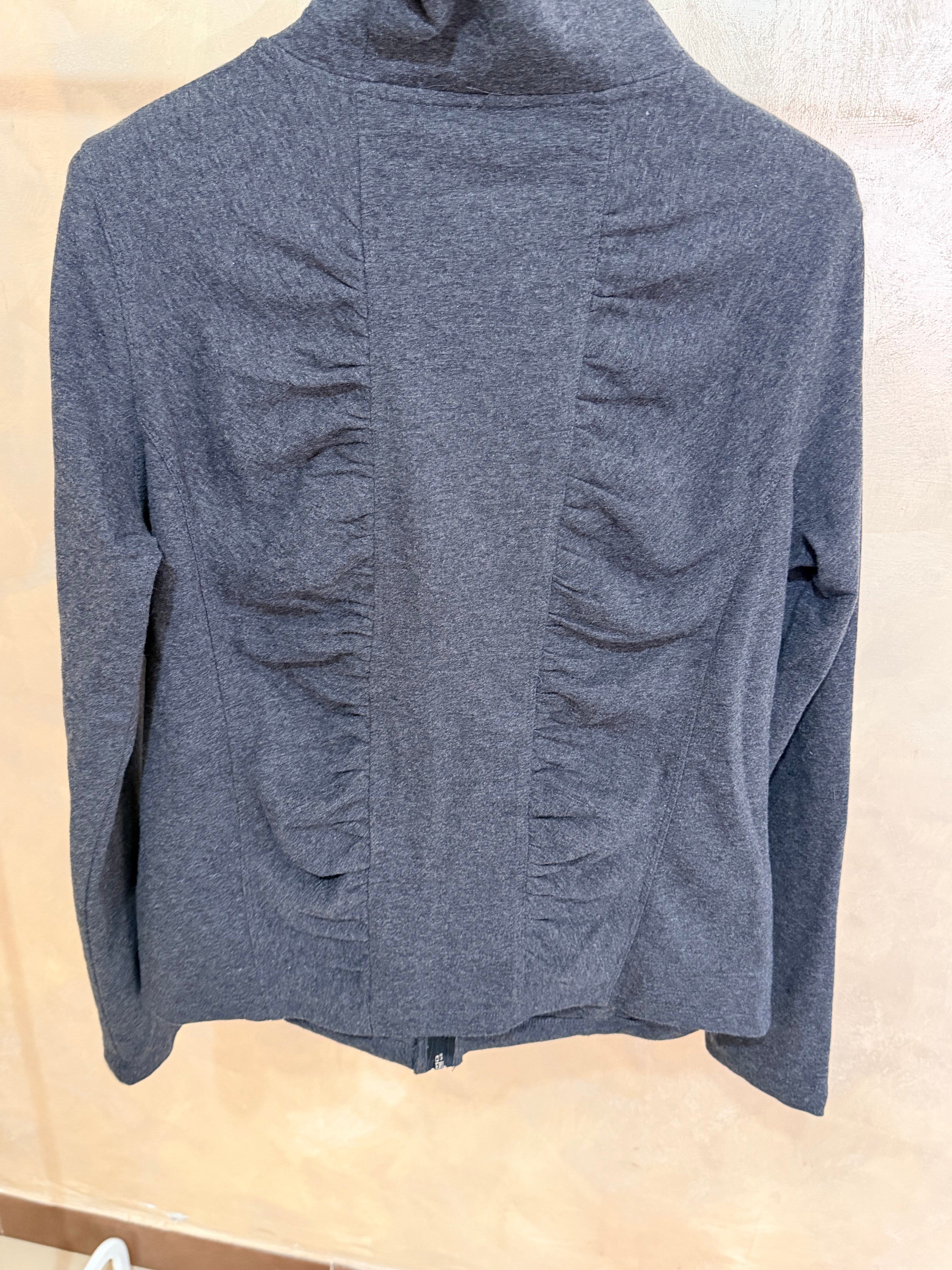 Felpa Calvin Klein Zip Grigia L