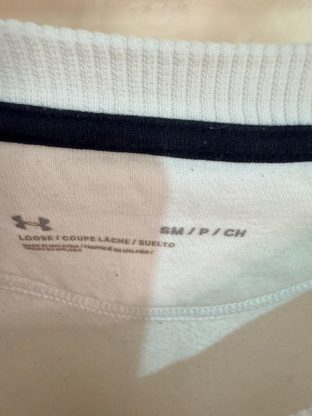 Felpa Under Armour Bianca S/M