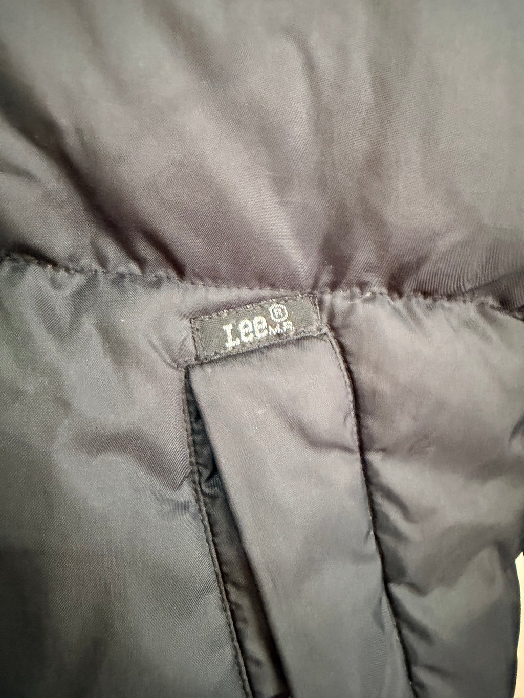 Giacca Lee Reversibile Nera/Blu Taglia S Over