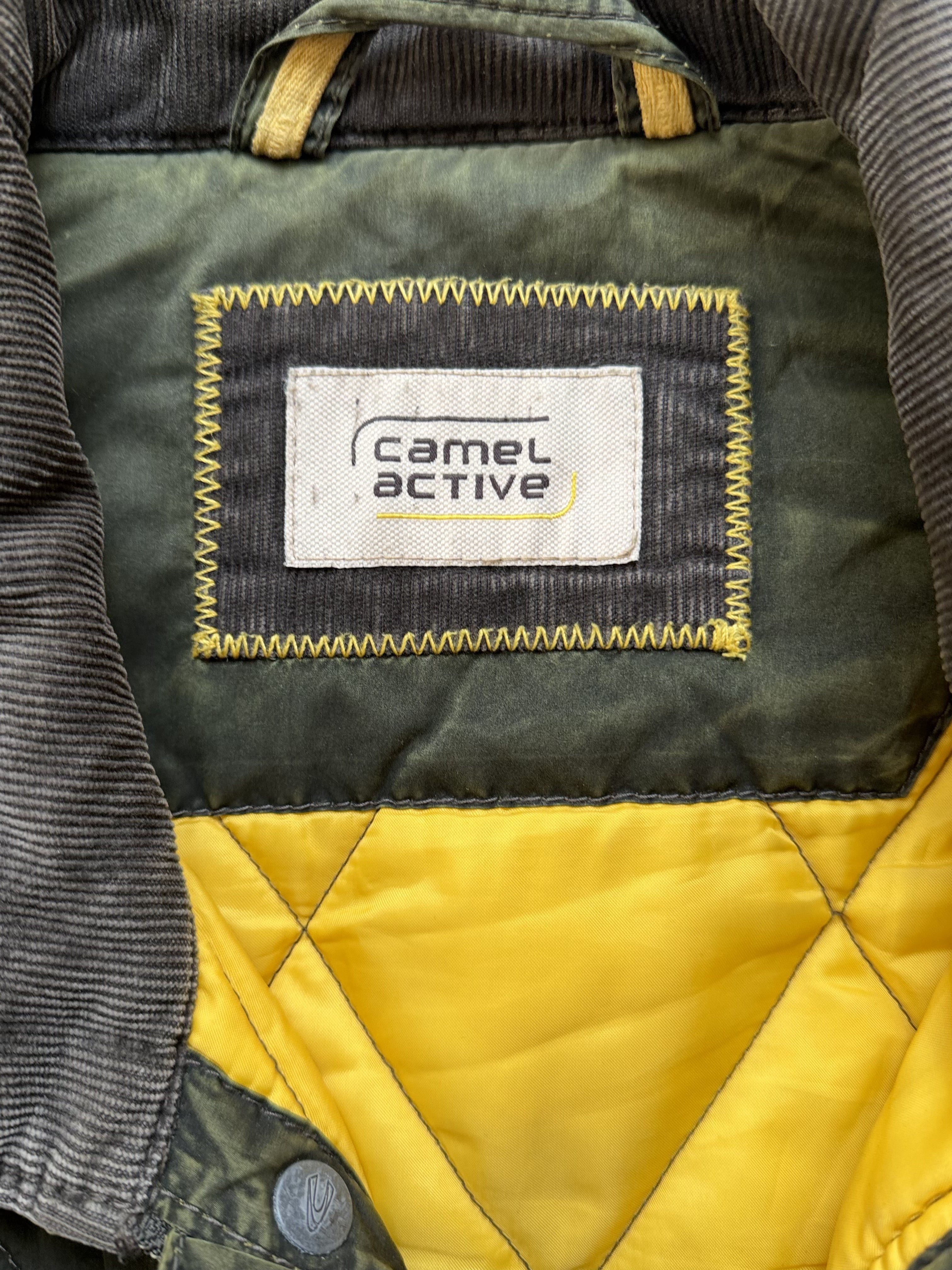 Giacca Camel Verde Taglia XL