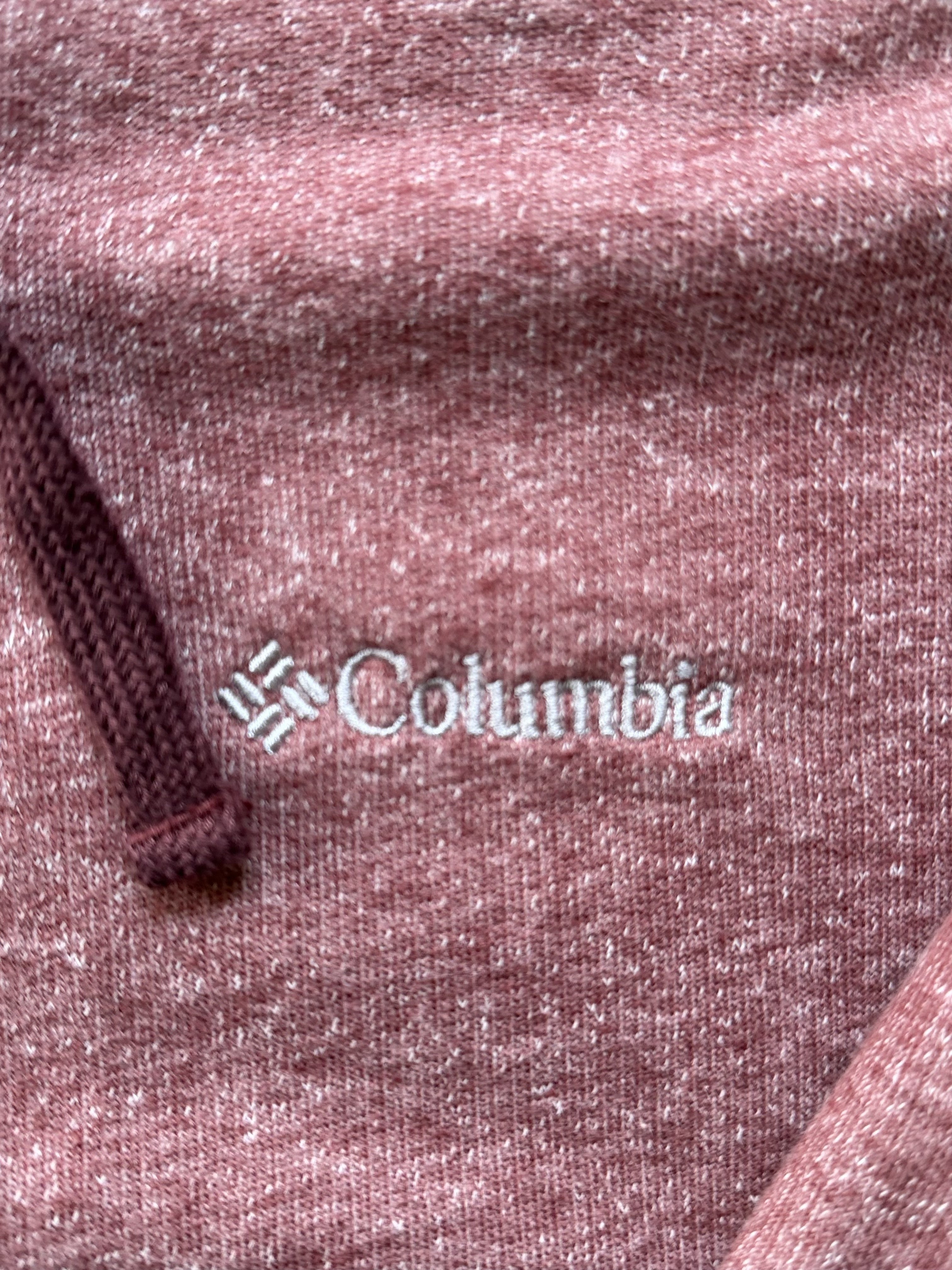Felpa Con Zip e Cappuccio Columbia Taglia L