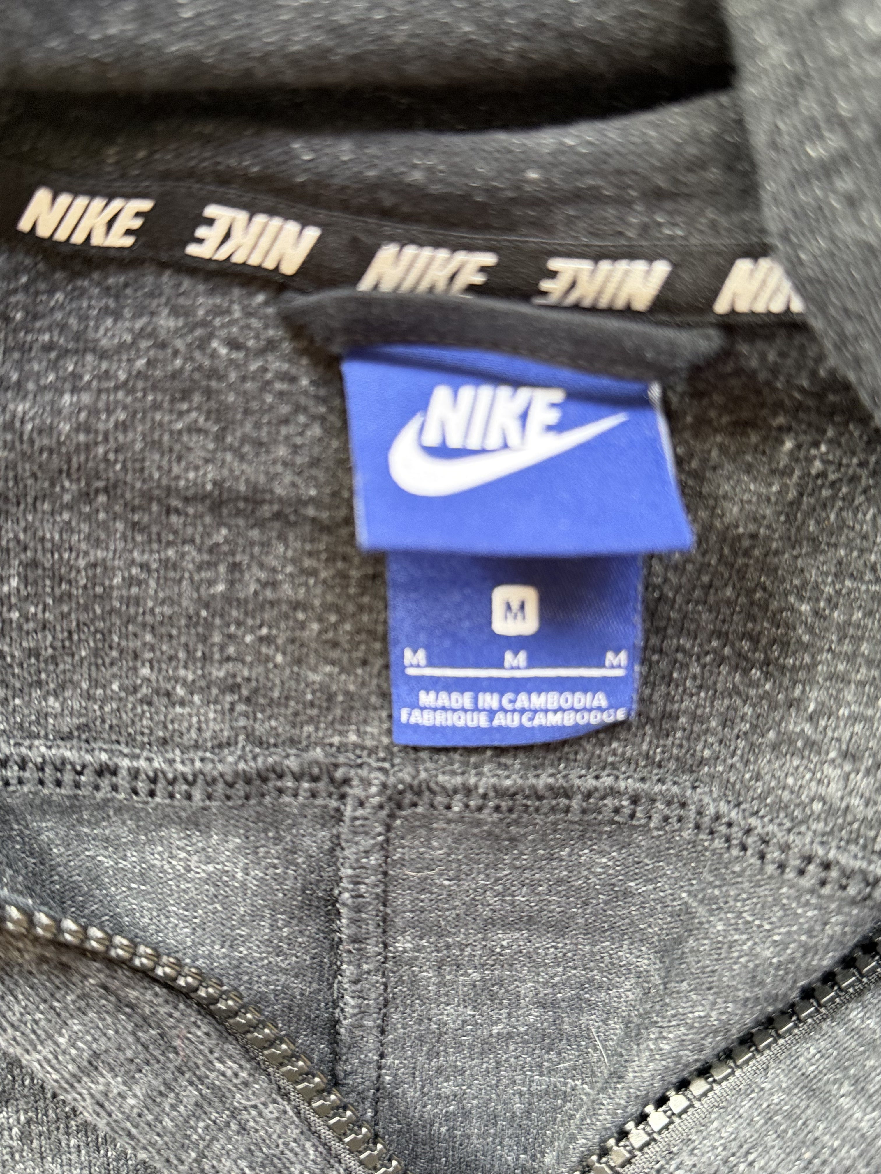 Felpa Nike Zip Con Cappuccio Taglia M