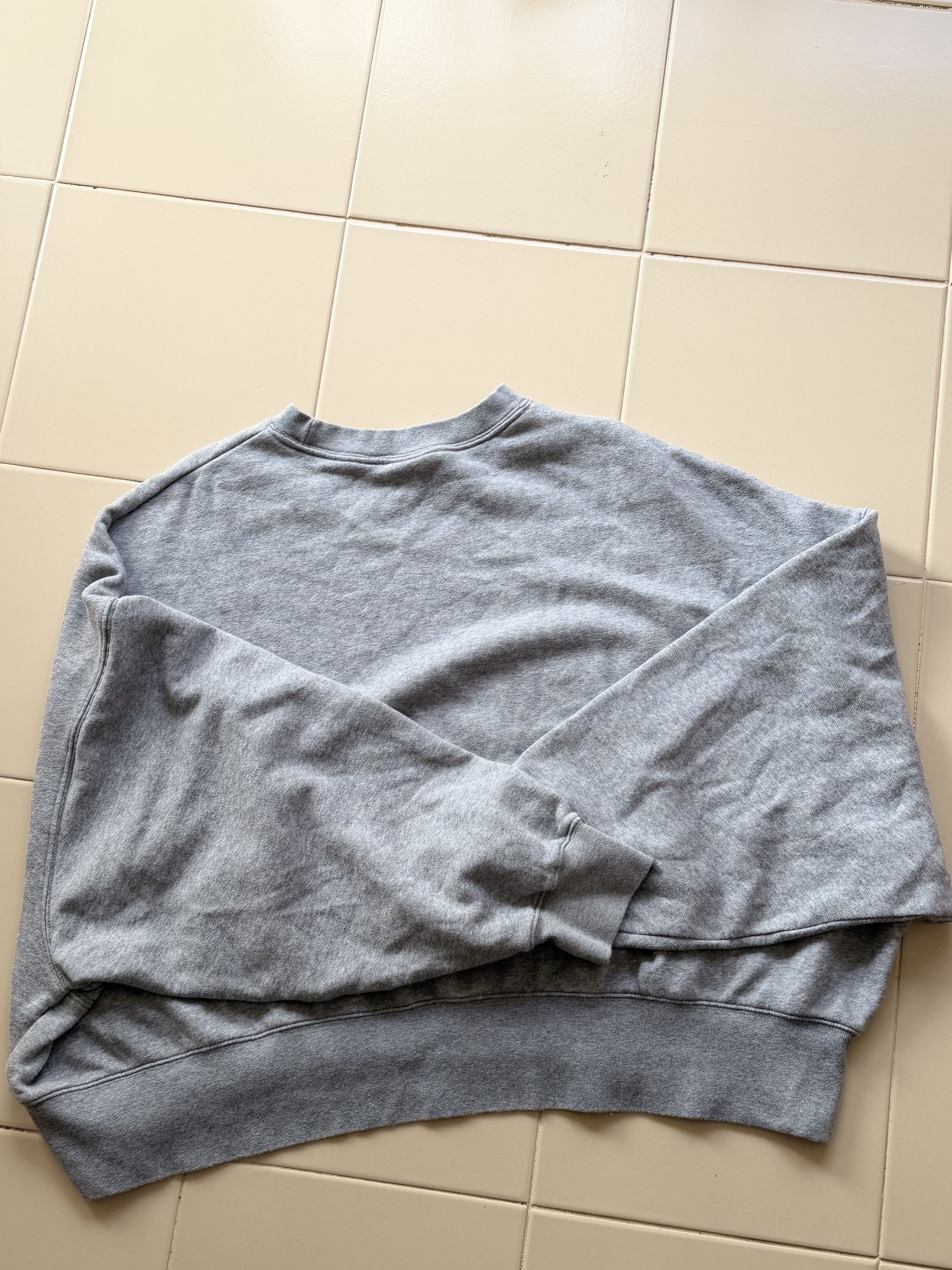 Felpa Nike Over Taglia L Grigia