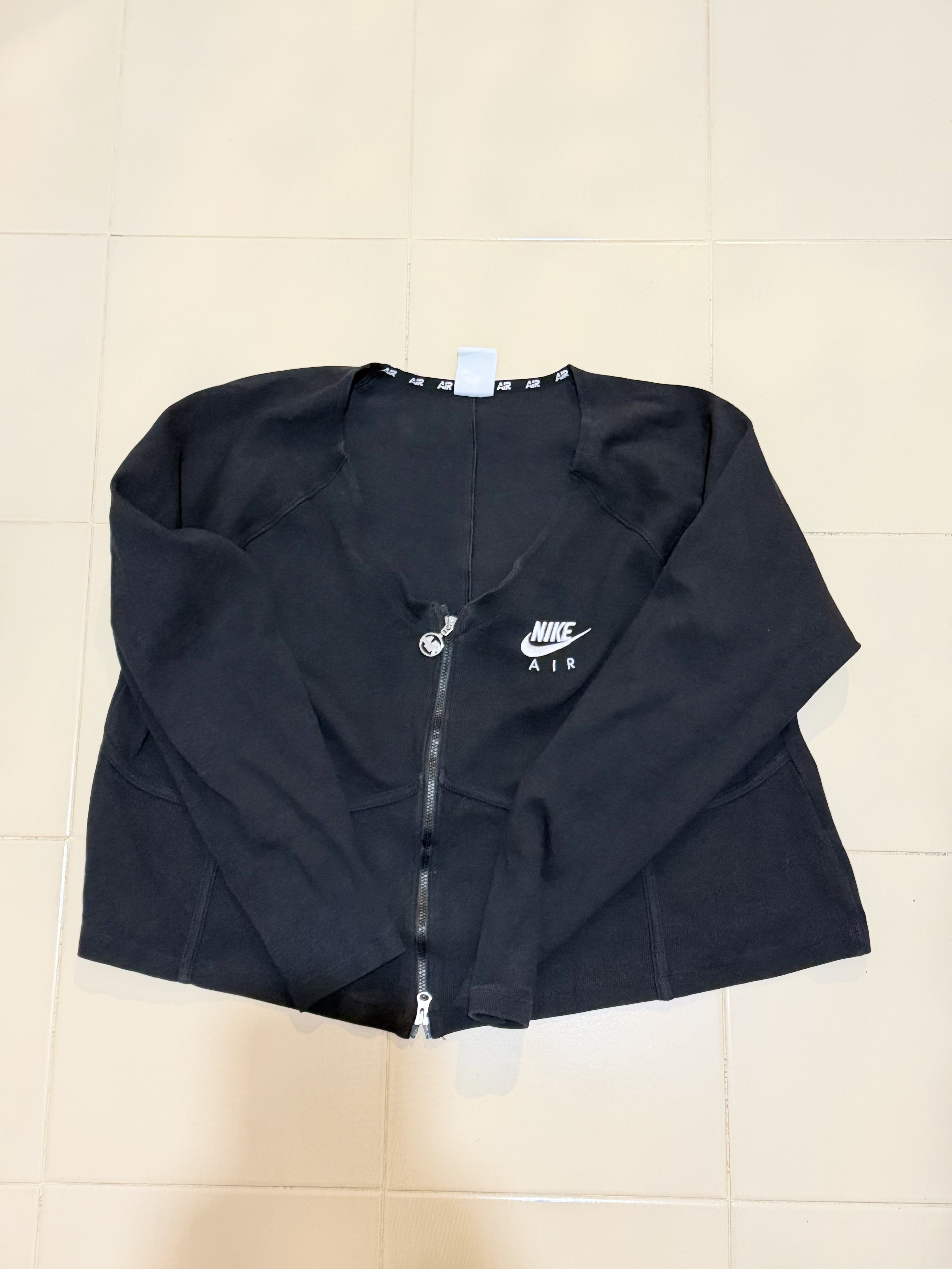 Felpa Nike Con Zip Taglia 3XL Nera