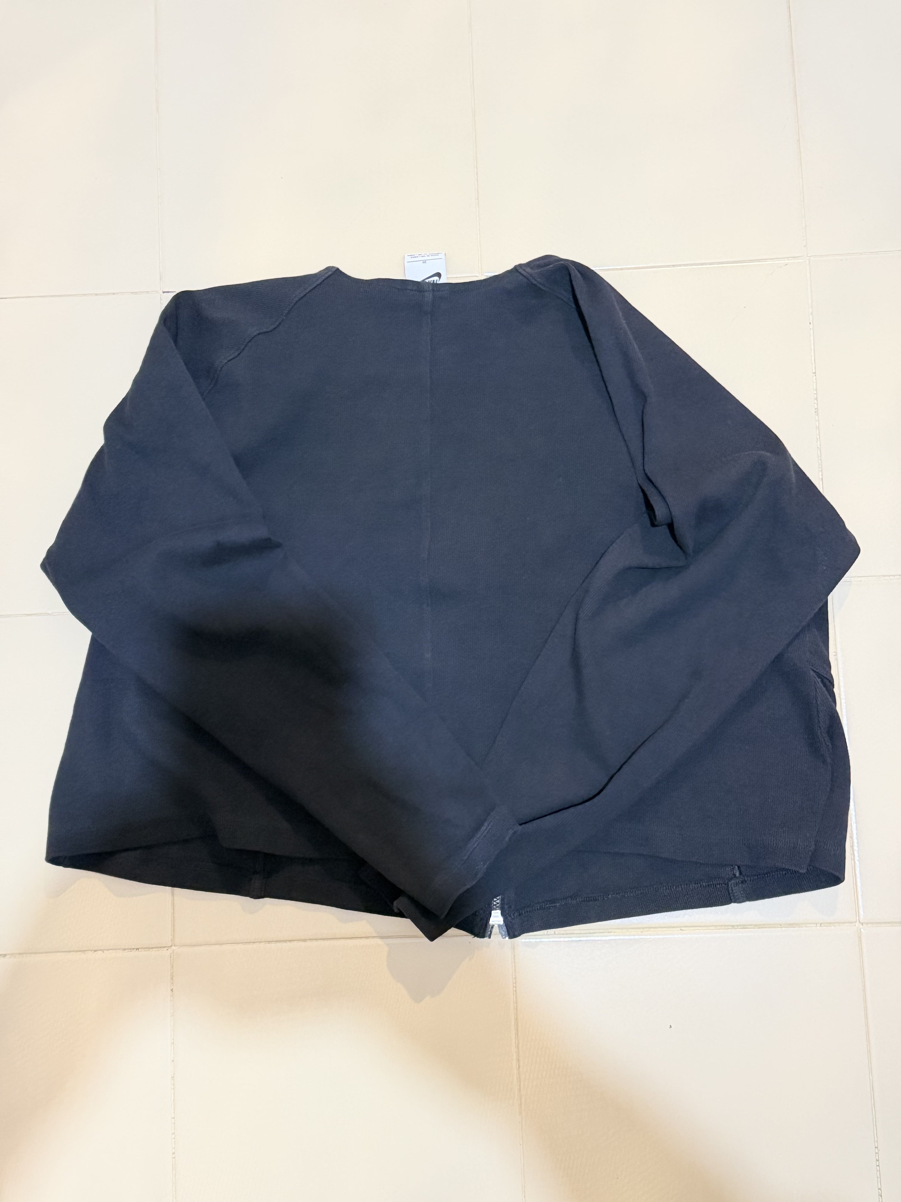 Felpa Nike Con Zip Taglia 3XL Nera