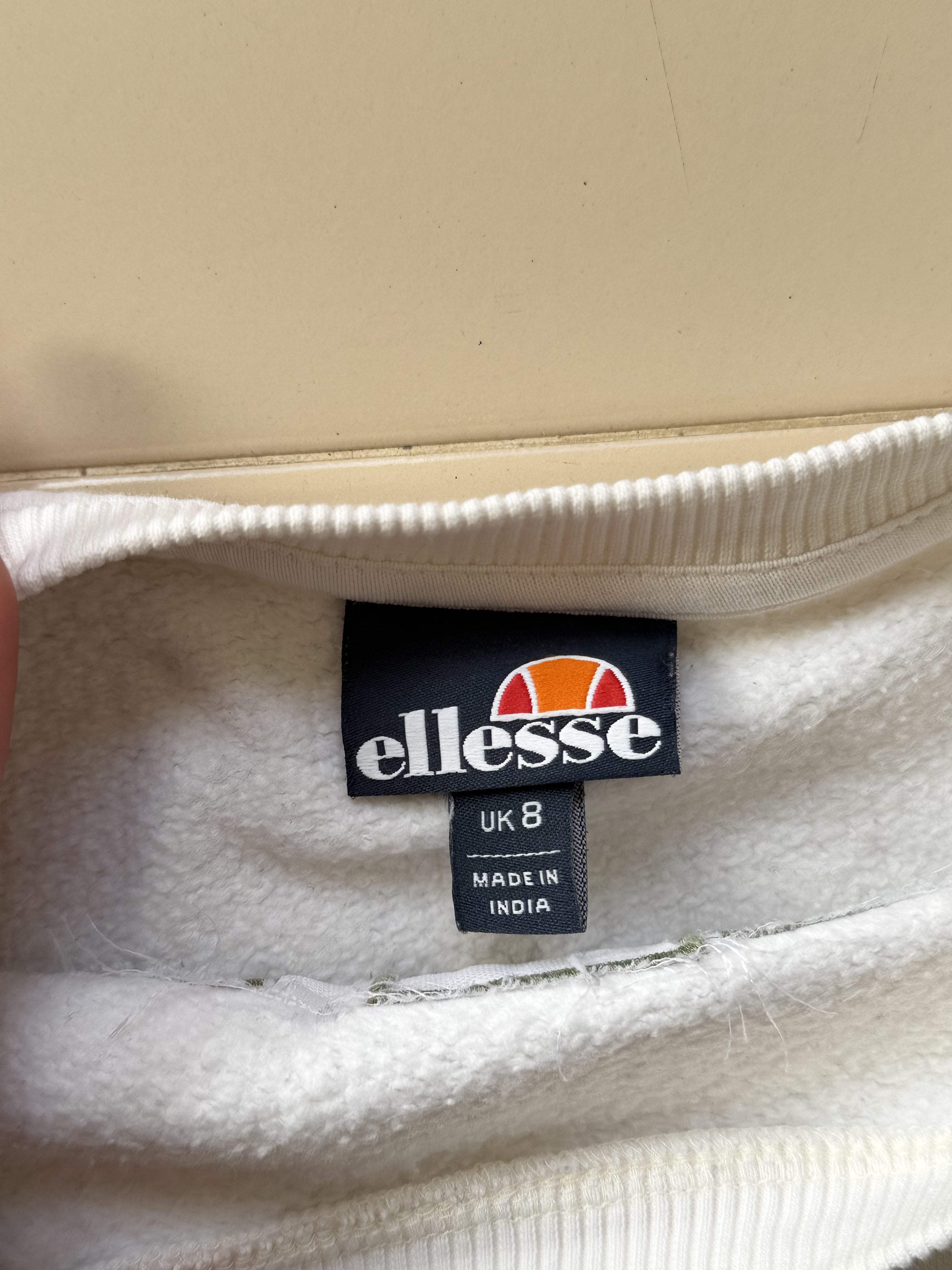 Felpa Crop Ellesse Taglia S Donna