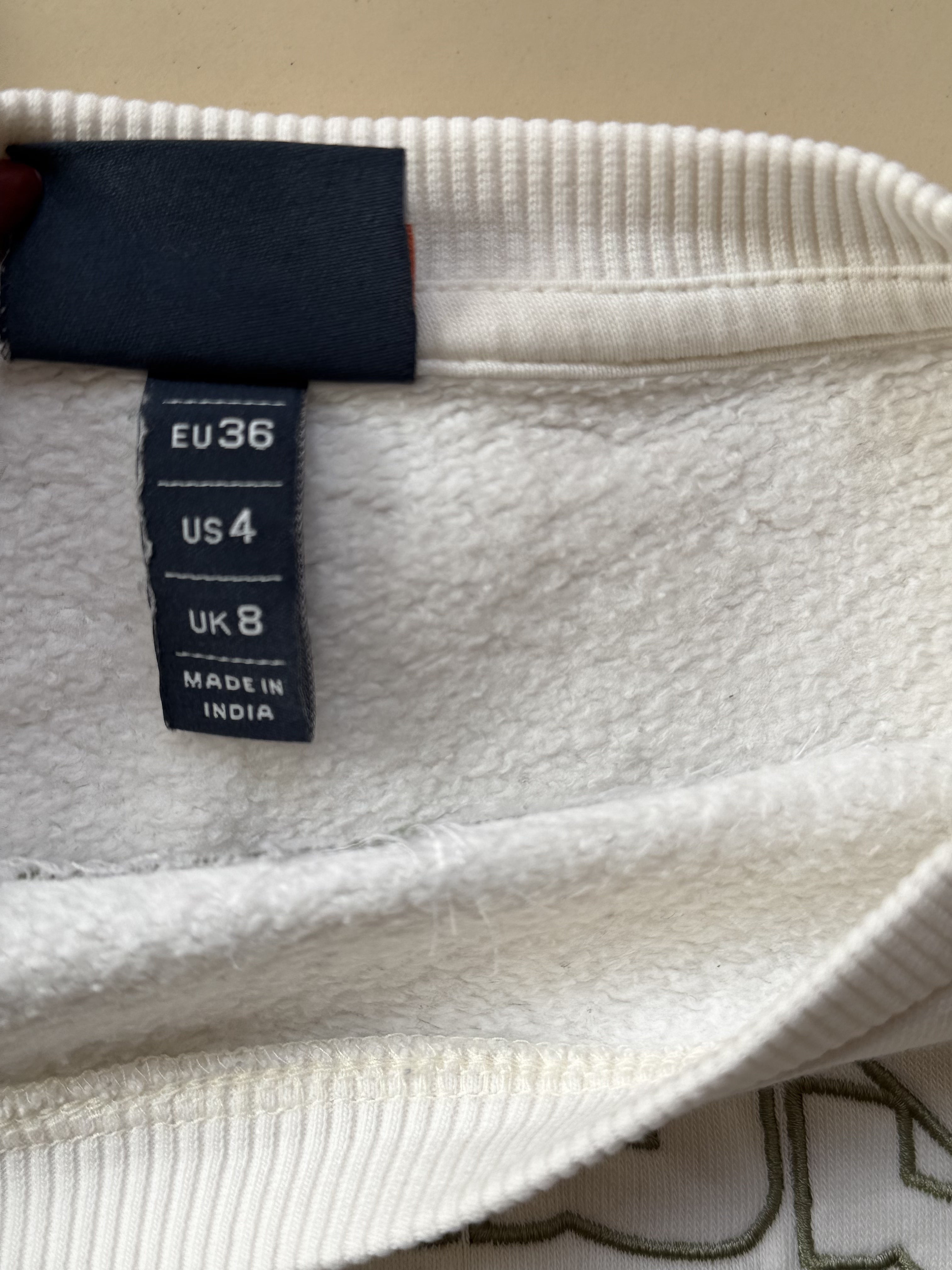 Felpa Crop Ellesse Taglia S Donna