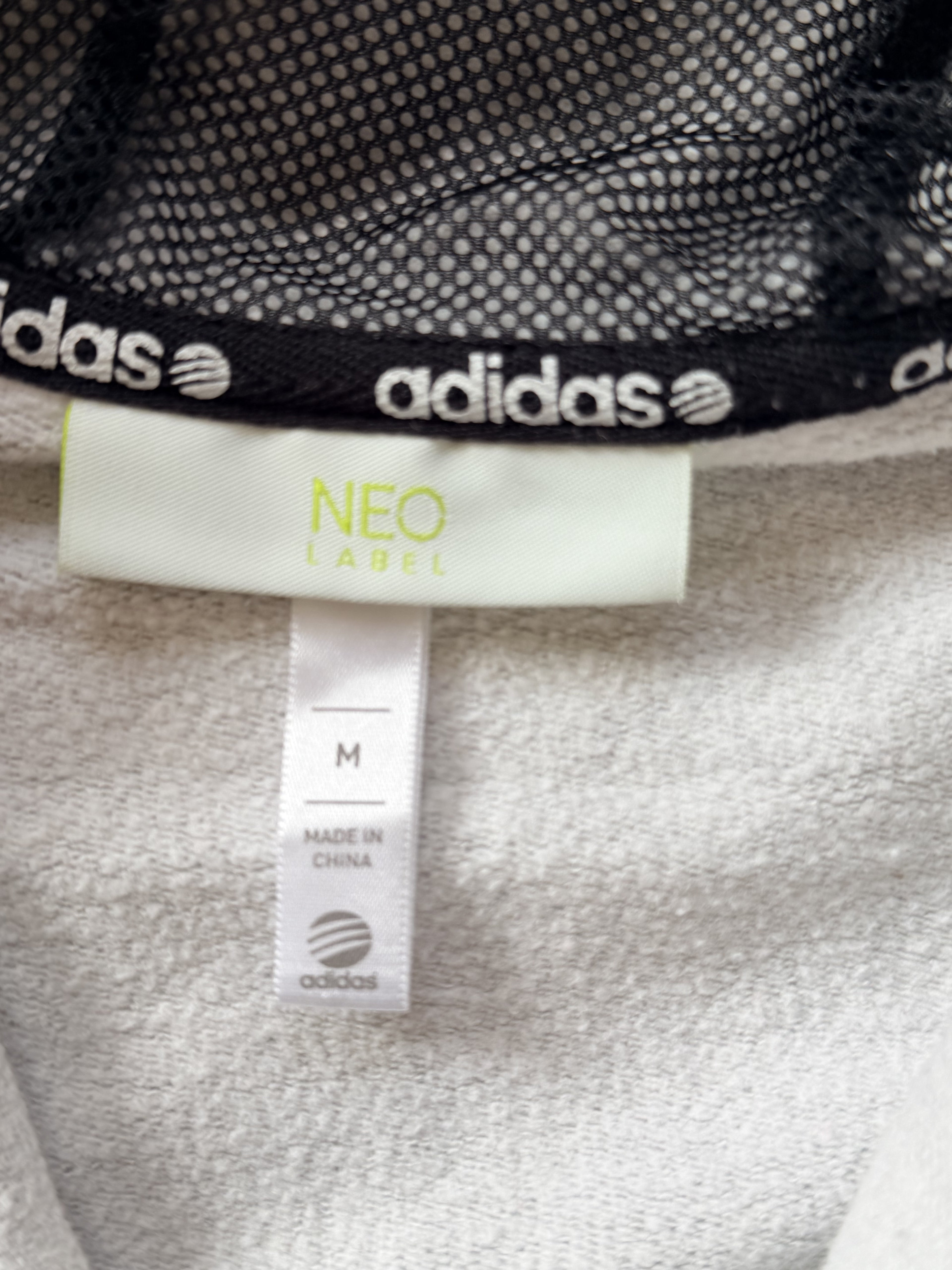 Felpa Adidas Zip e Cappuccio Donna Taglia M