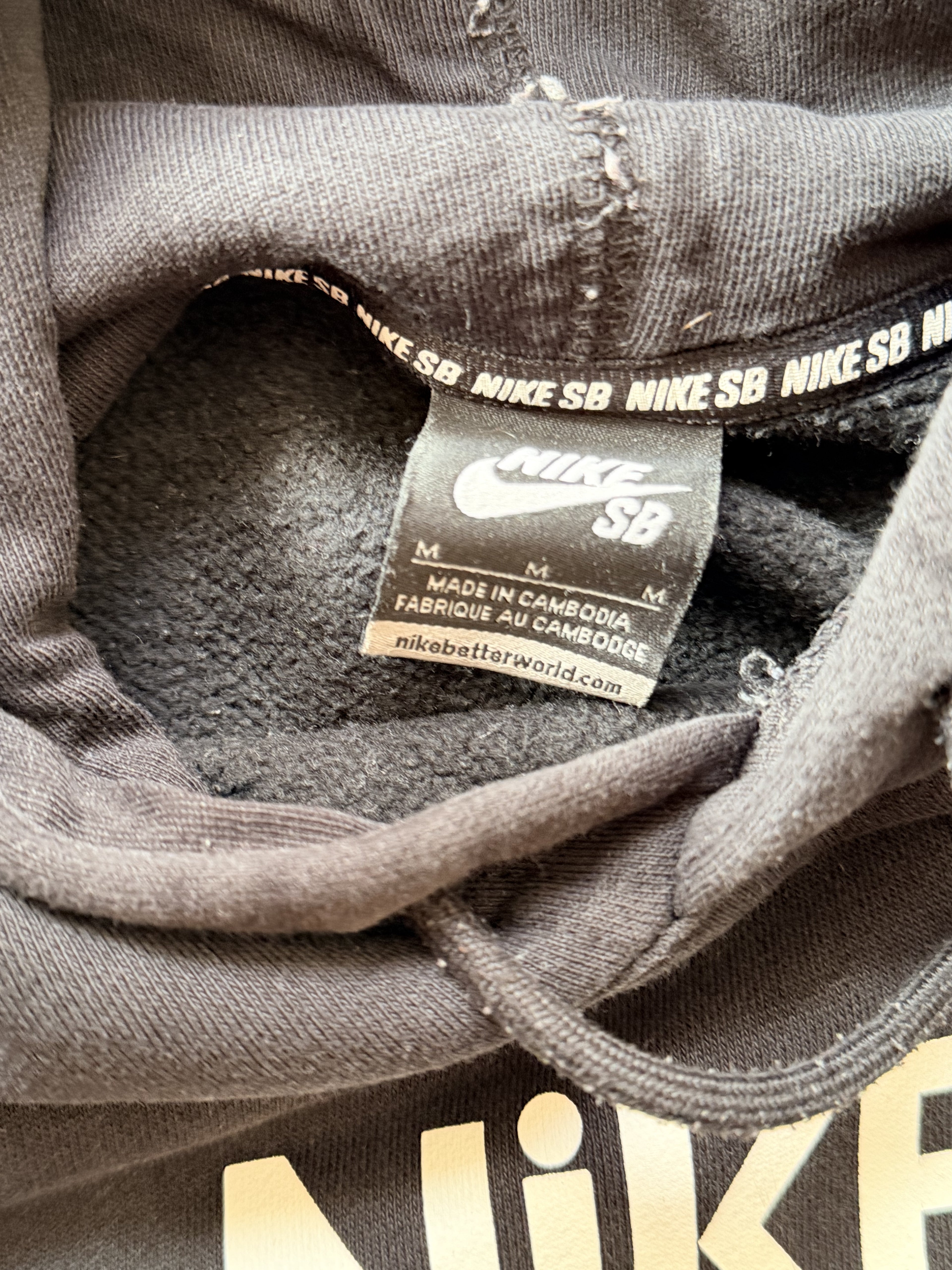 Felpa Nike Con Cappuccio Taglia M Nera