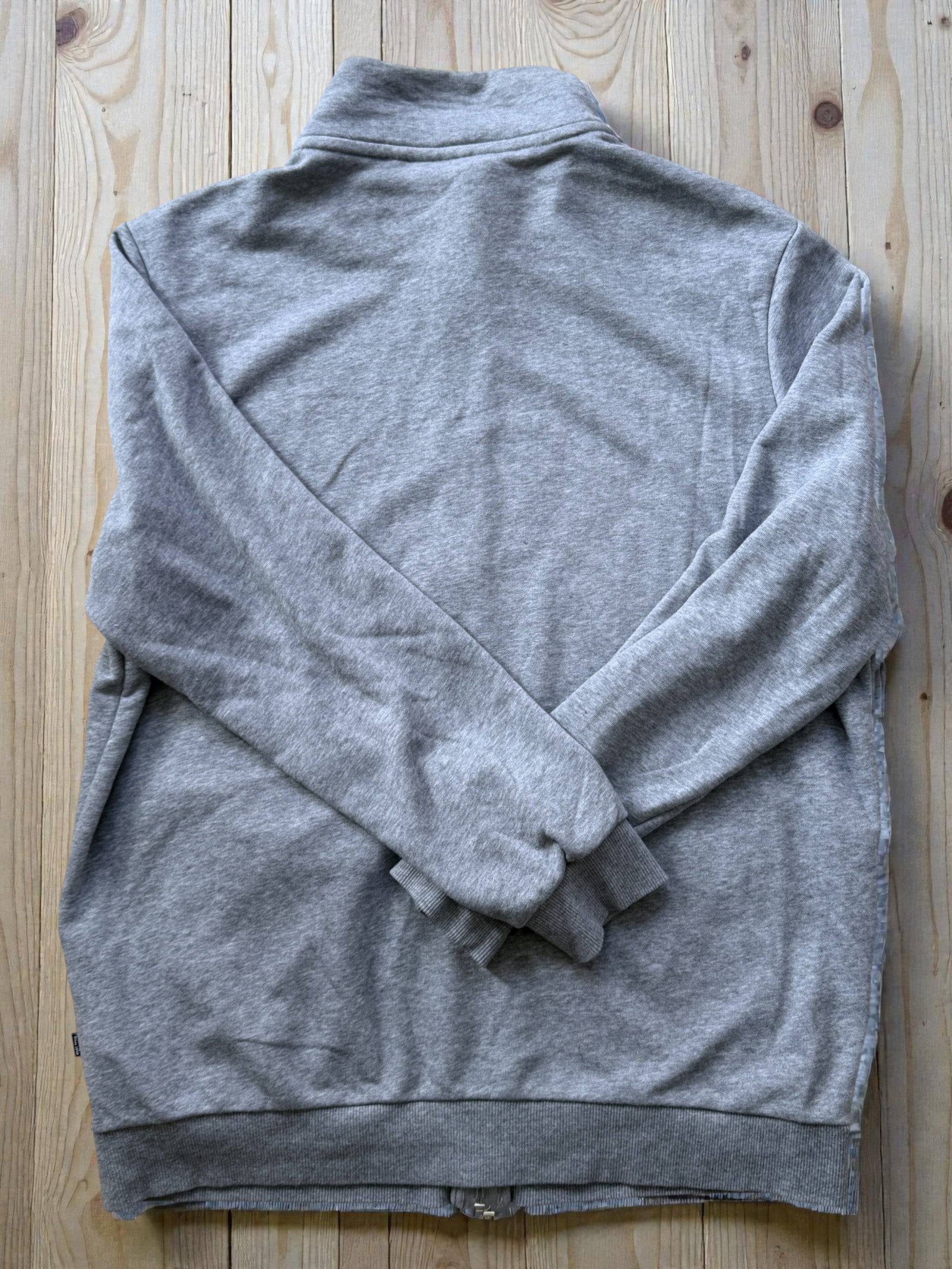 Felpa Puma Zip Taglia L Grigia