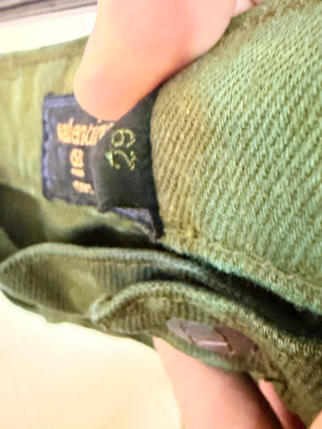 Jeans Valentino Verde Taglia US 29