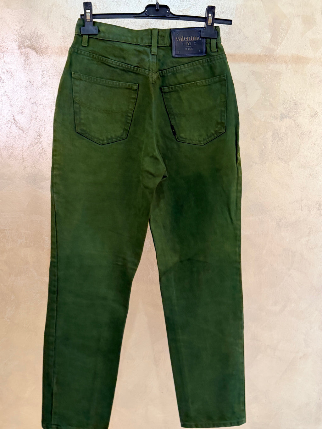 Jeans Valentino Verde Taglia US 29