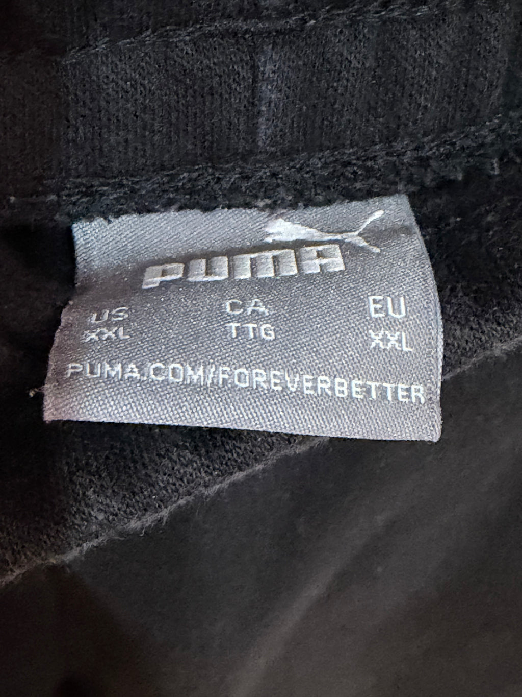 Tuta completa Puma nero/rosso XXL